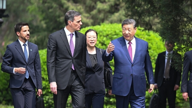 習近平會見西班牙首相桑切斯